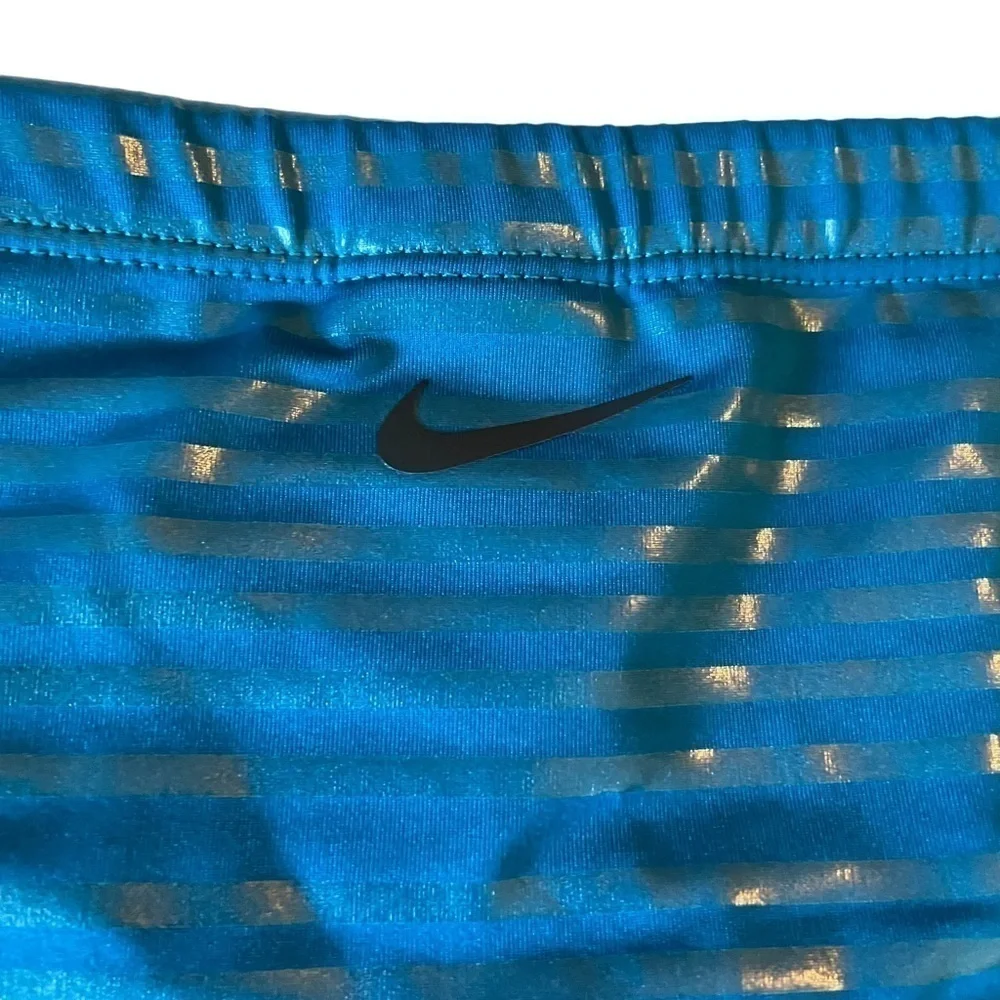 Nike 6:1 Shine Stripe Hipster Bikini Bottom NWOT